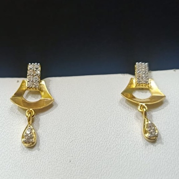 18CT Gold Traditional Design Earring Hallmark For... by 
