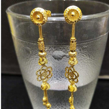 SPE Gold -Stunning Round Design Gold earring