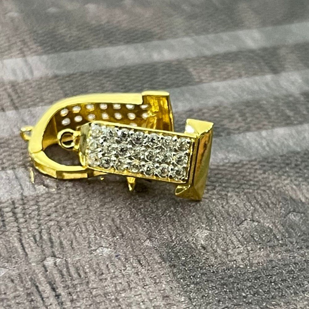 Gold Daily Wear Modern Earrings