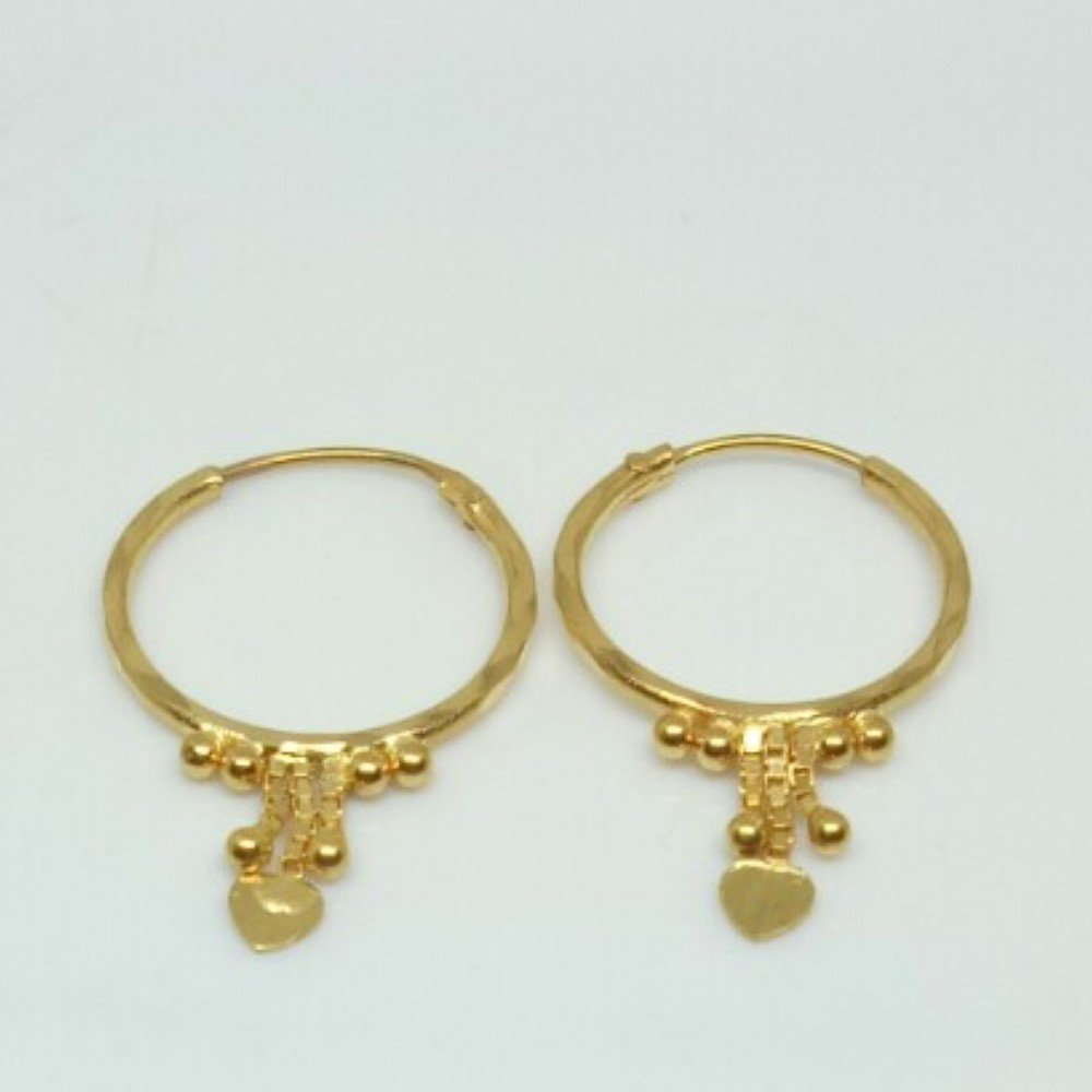 18K Gold Daily Wear Modern Earrings