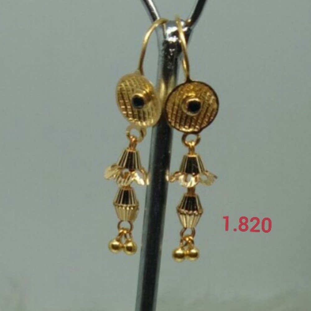18K Gold Elite Design Earrings